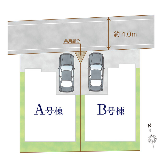 ハートフルタウン西習志野4丁目711番の見取り図