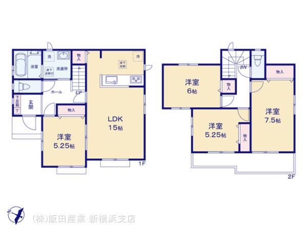 ハートフルタウン相模原市中央区上溝1959番の見取り図