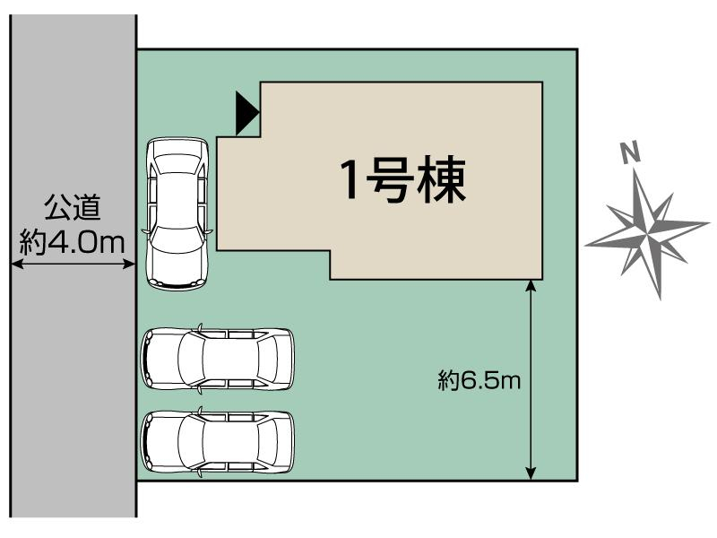 ブルーミングガーデン八千代市八千代台西８丁目１棟の見取り図