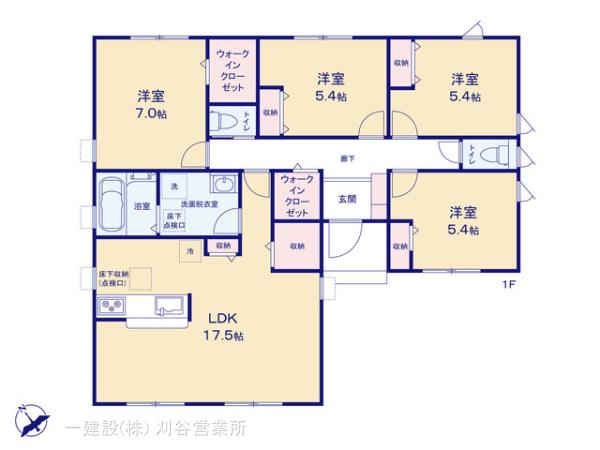 リーブルガーデン碧南市権現町第2の見取り図