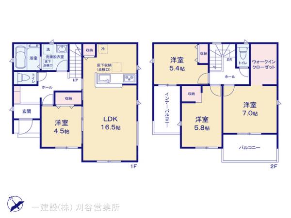 リーブルガーデン碧南市権現町第2の見取り図