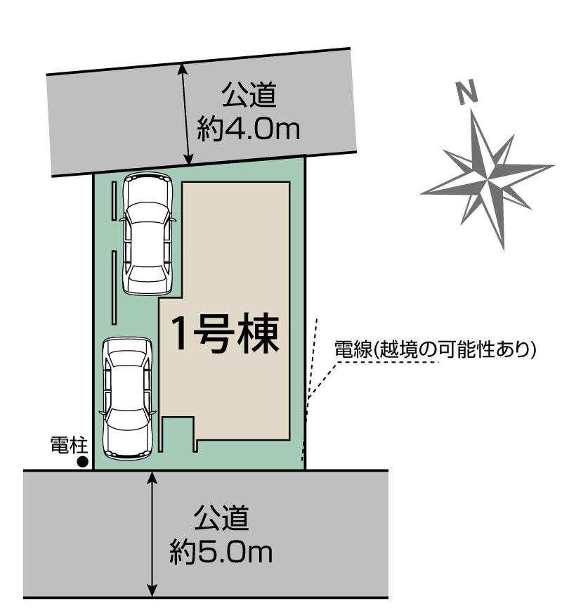 ブルーミングガーデン川越市牛子１棟の見取り図
