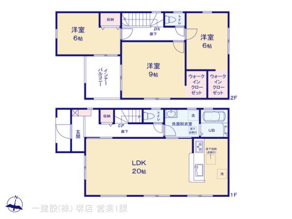 リーブルガーデン桜井市浅古の見取り図