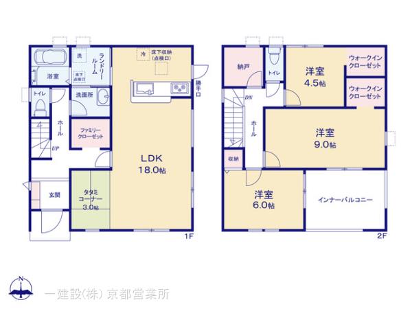 リーブルガーデン天理市田井庄町第４の見取り図