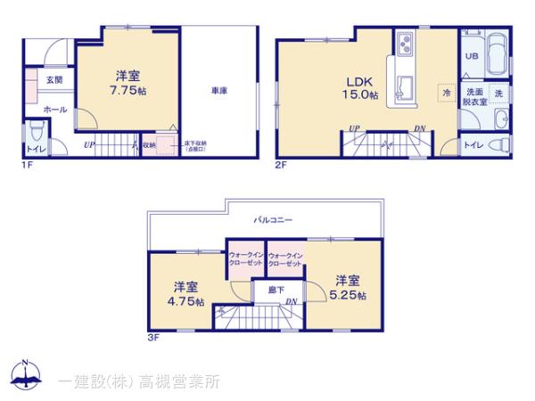 リーブルガーデン堺市北区金岡町6期の見取り図