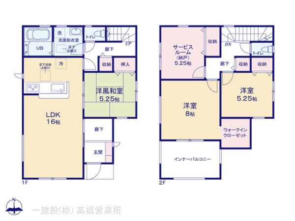 リーブルガーデン宇治市伊勢田町遊田の見取り図