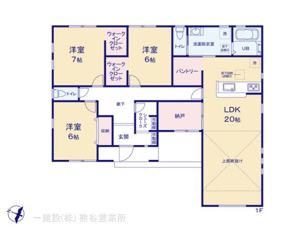 リーブルガーデン熊谷石原第１０の見取り図