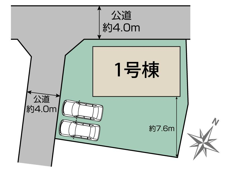 ブルーミングガーデン本庄市小島南２丁目１棟の見取り図