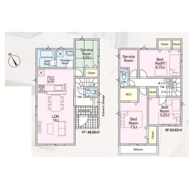 クレイドルガーデン柏市花野井 第10の見取り図