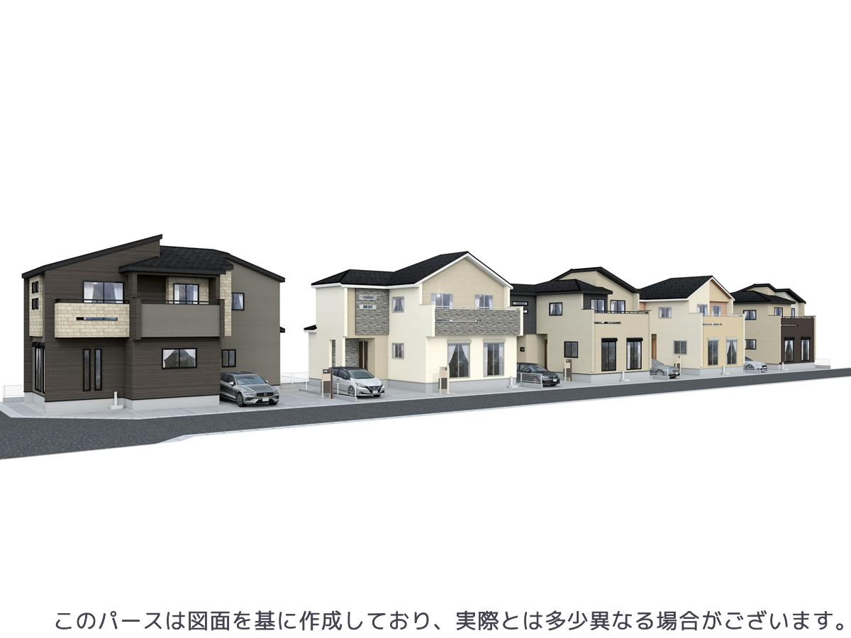 ブルーミングガーデン磯城郡川西町結崎２期５棟の外観②