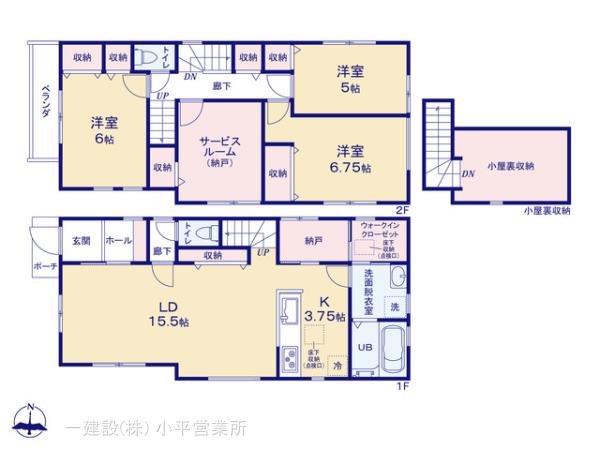 リーブルガーデン学園東町第２３の見取り図