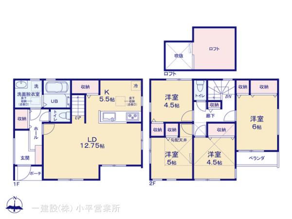 リーブルガーデン学園東町第２３の見取り図