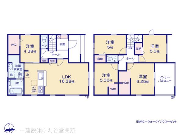 リーブルガーデン東浦町石浜須賀の見取り図