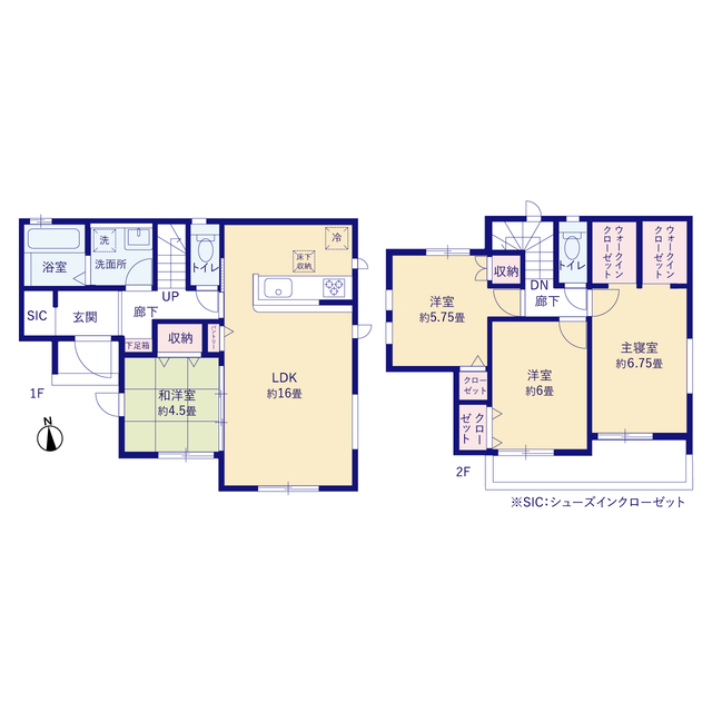 グラファーレ4392廿日市市地御前１棟の見取り図