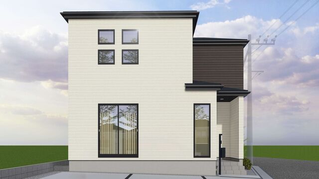 グラファーレ4372新潟市中木戸１棟の外観②