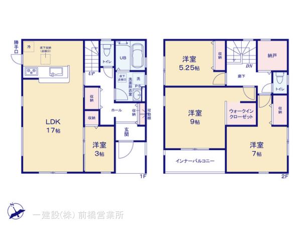 リーブルガーデン高崎市新町第７の見取り図