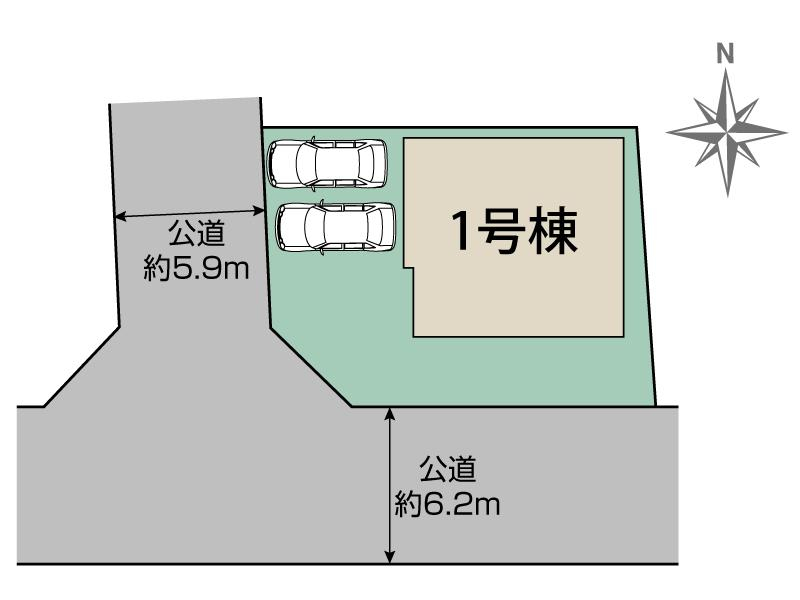 ブルーミングガーデン仙台市宮城野区福住町１棟の見取り図