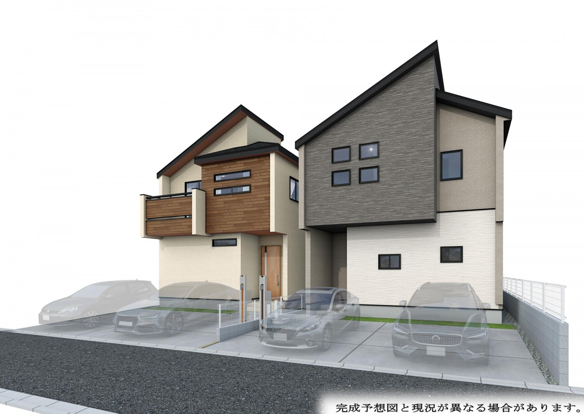 ブルーミングガーデン岡山市北区一宮３期２棟の外観②