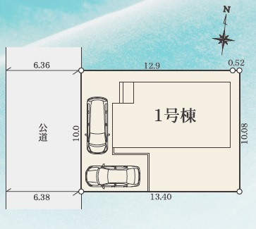 リナージュ座間入谷東４丁目　第１期の見取り図