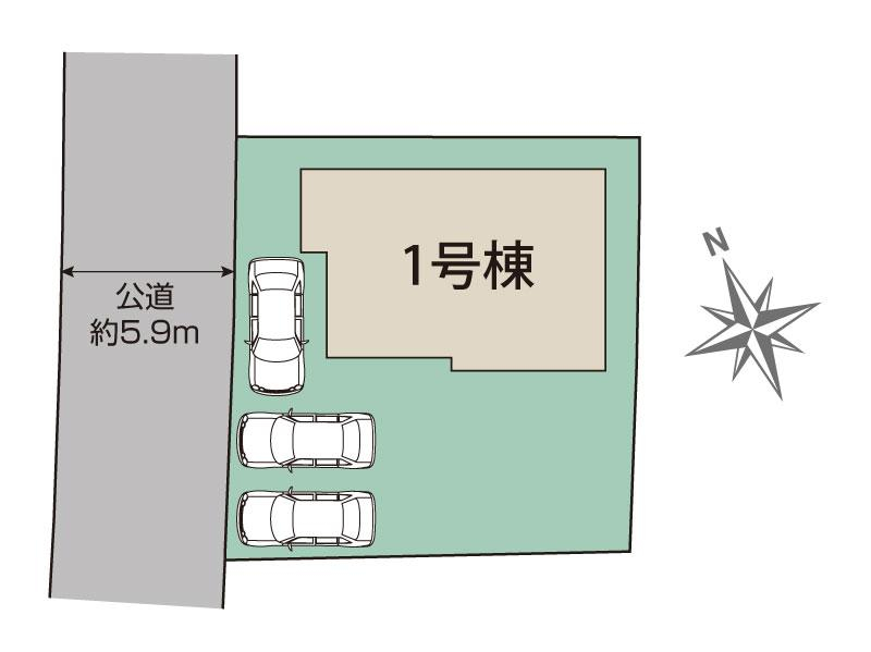 ブルーミングガーデン千葉市花見川区横戸台１棟の見取り図