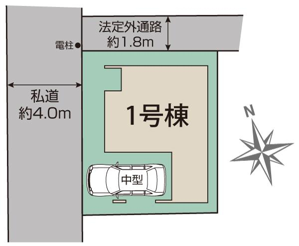 ブルーミングガーデン千葉市稲毛区稲毛東５丁目１棟の見取り図