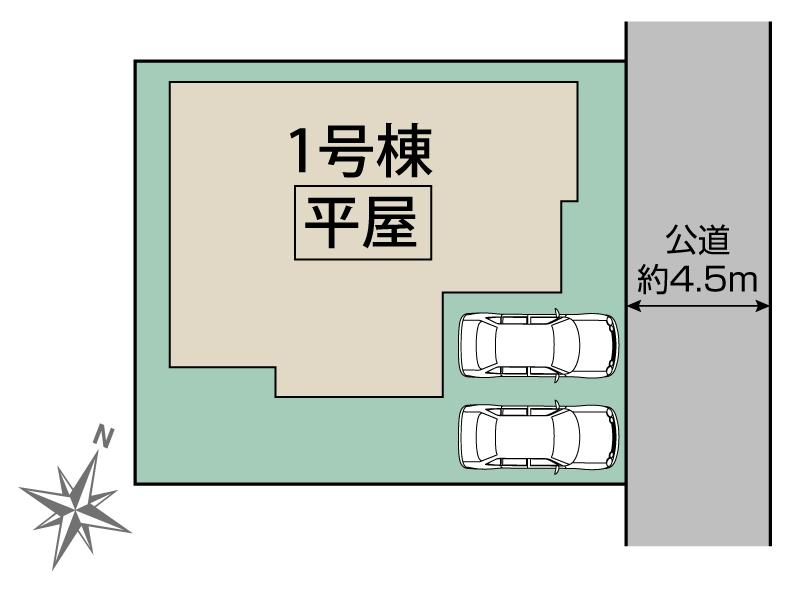 ブルーミングガーデン千葉市若葉区桜木２丁目１棟の見取り図