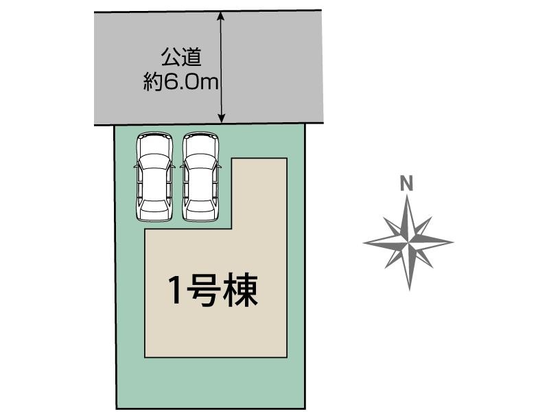 ブルーミングガーデン磯城郡田原本町八尾１棟の見取り図
