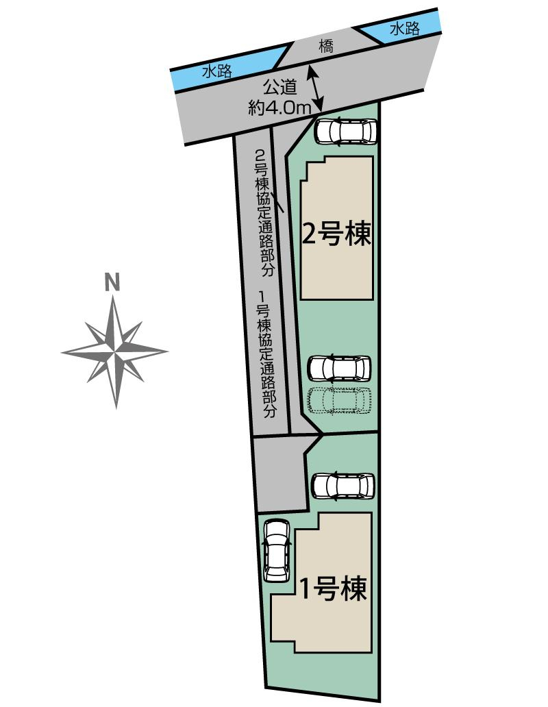 ブルーミングガーデン熊本市南区薄場２丁目２期２棟の見取り図