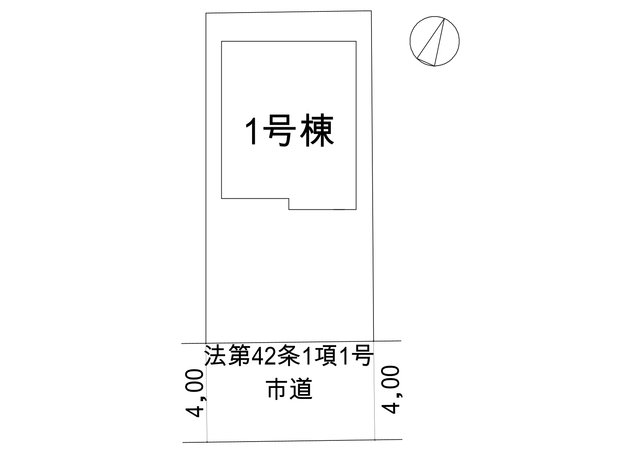リナージュ立川栄町４丁目　第１期の見取り図
