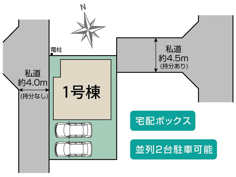 ブルーミングガーデン相模原市緑区西橋本４丁目１棟の見取り図