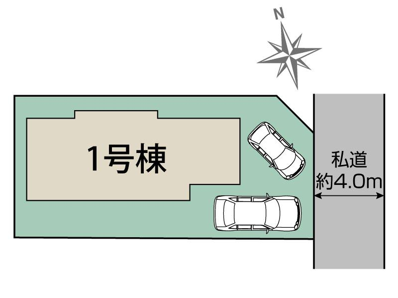 ブルーミングガーデン府中市日新町３丁目１棟の見取り図