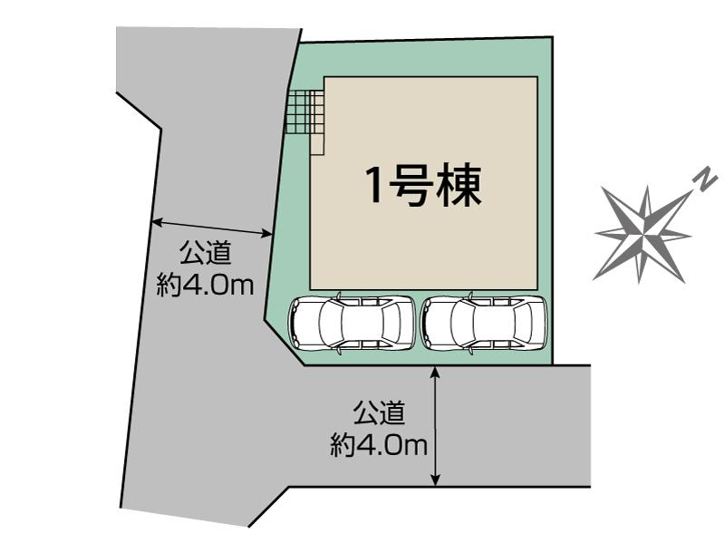 ブルーミングガーデン相模原市南区若松５丁目１棟の見取り図