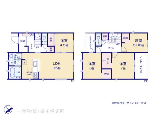 リーブルガーデン刈谷市小垣江駅前の見取り図