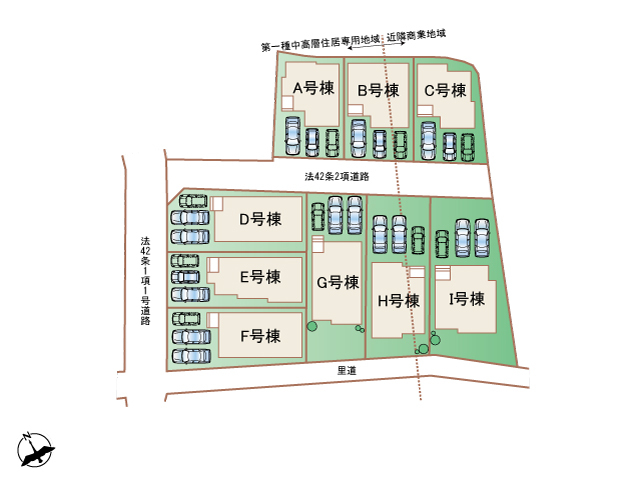 全体区画図です♪