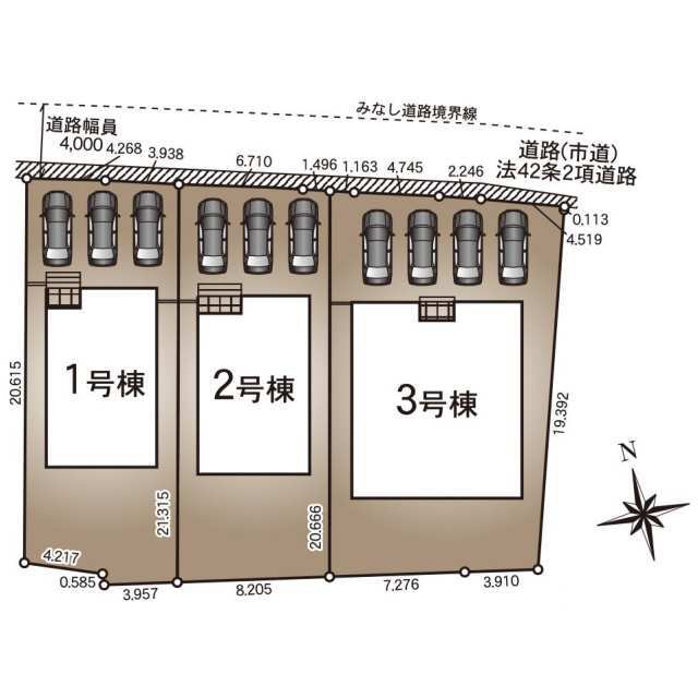クレイドルガーデン宮崎市島之内 第11の見取り図