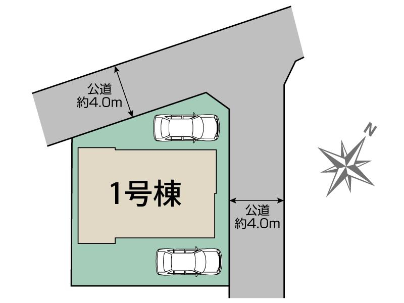 ブルーミングガーデン相模原市南区東大沼４丁目１棟の見取り図