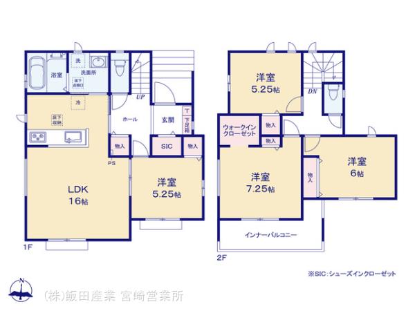 ハートフルタウン本郷南方3510番の見取り図