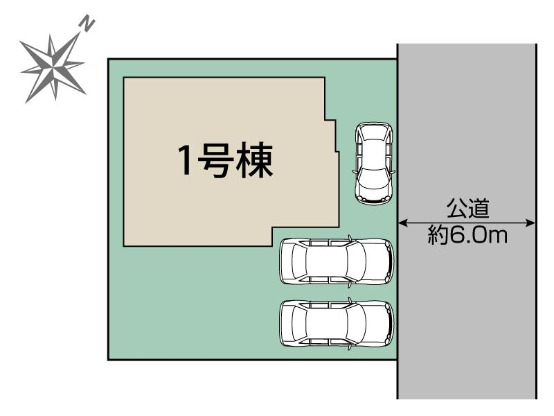 ブルーミングガーデン柏市南逆井６丁目１棟の見取り図