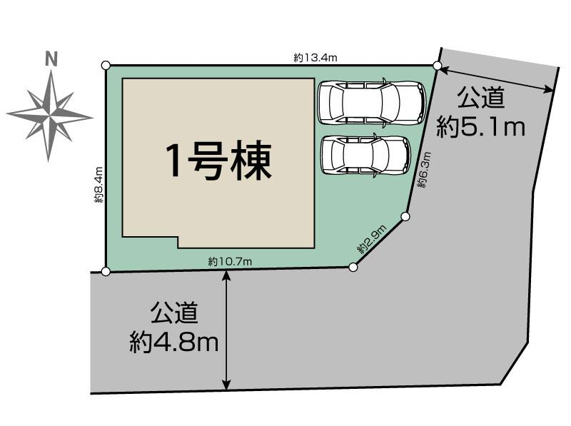 和泉市池田下町1棟 区画図