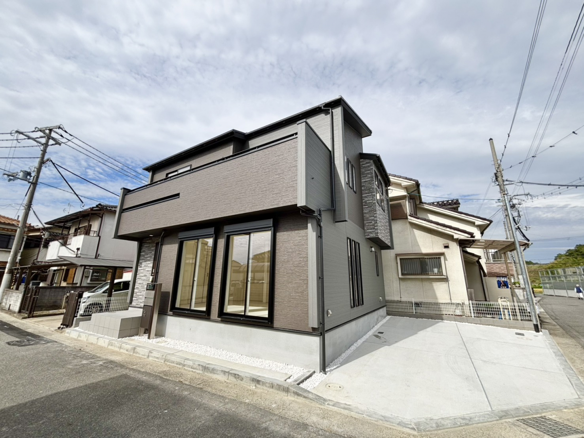 完成しました！解放感のある角地です！ 