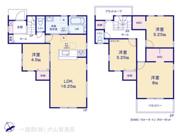 リーブルガーデン大口町外坪一丁目の見取り図