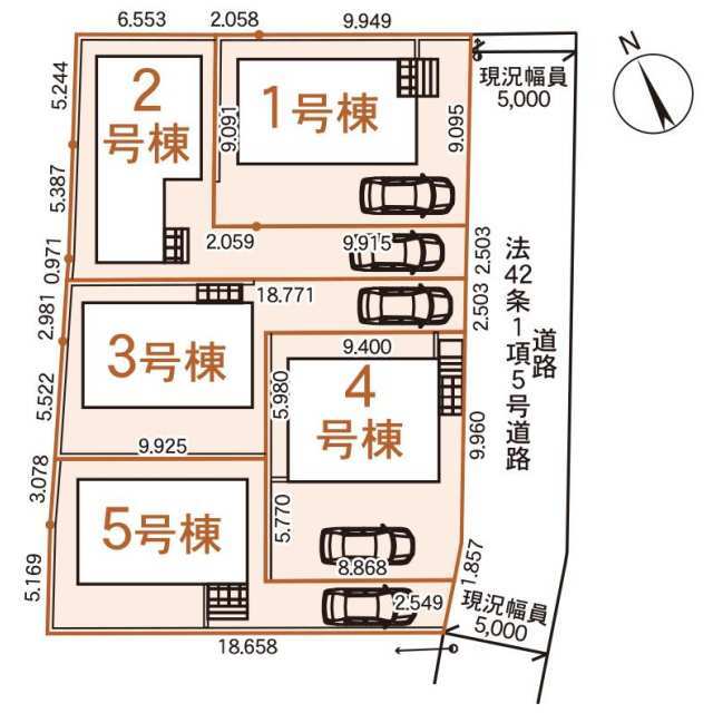 クレイドルガーデン三鷹市大沢 第16の見取り図