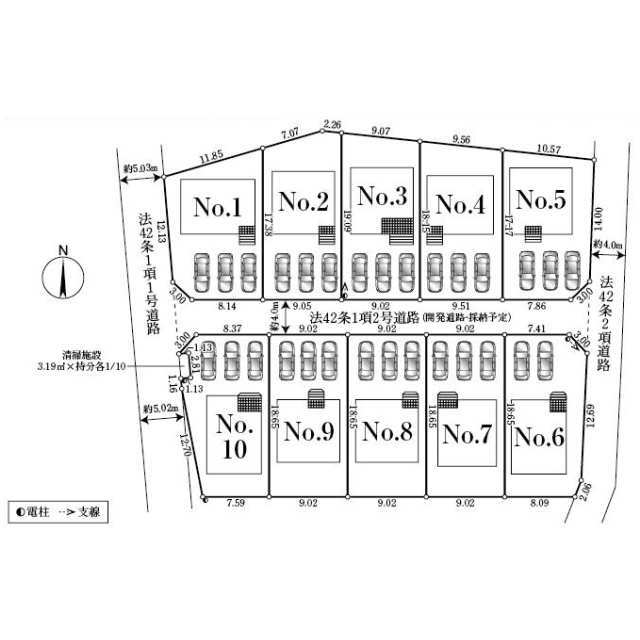 クレイドルガーデンさいたま市西区飯田新田 第2の見取り図
