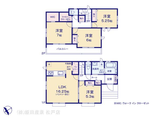 ハートフルタウン船橋市咲が丘Ⅱの見取り図