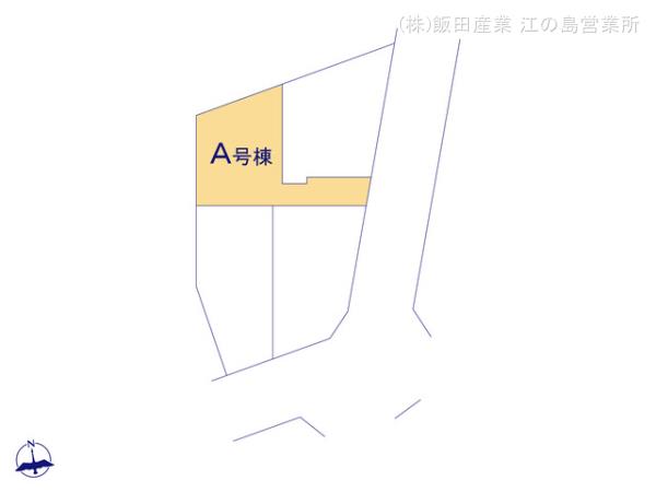 ハートフルタウン藤沢市藤が岡3丁目8番の見取り図