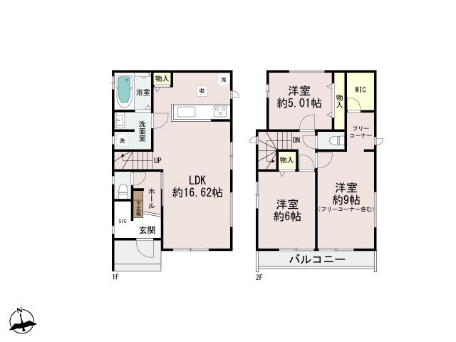 ハートフルタウン明石西明石町5丁目827番の見取り図