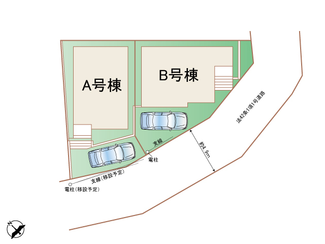 ハートフルタウン相模原市南区上鶴間1丁目1389番の見取り図
