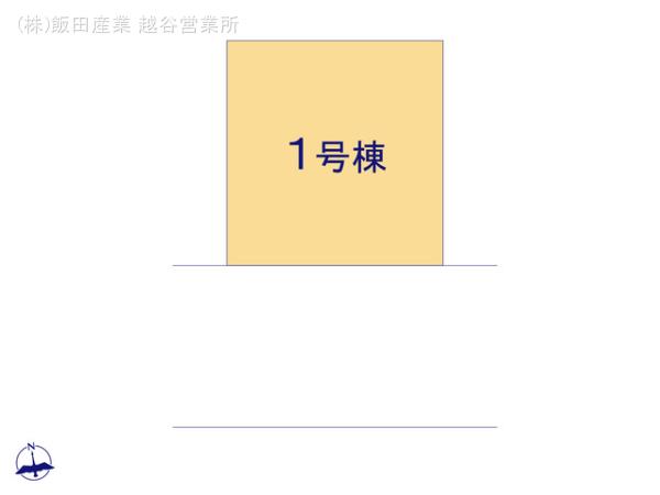 ハートフルタウン第1期さいたま市岩槻区諏訪の見取り図