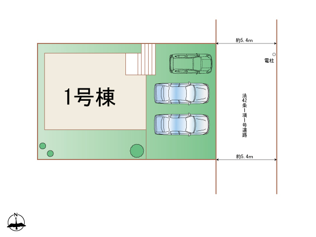 ハートフルタウン(東)津島市唐臼町の見取り図