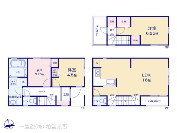 リーブルガーデン東小松川４丁目の見取り図